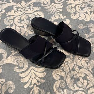 Navy women sandle